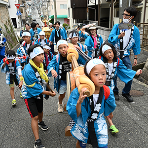 子ども神輿巡幸