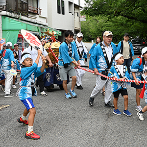 子ども神輿巡幸