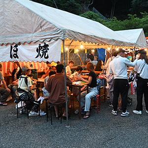 屋台の様子